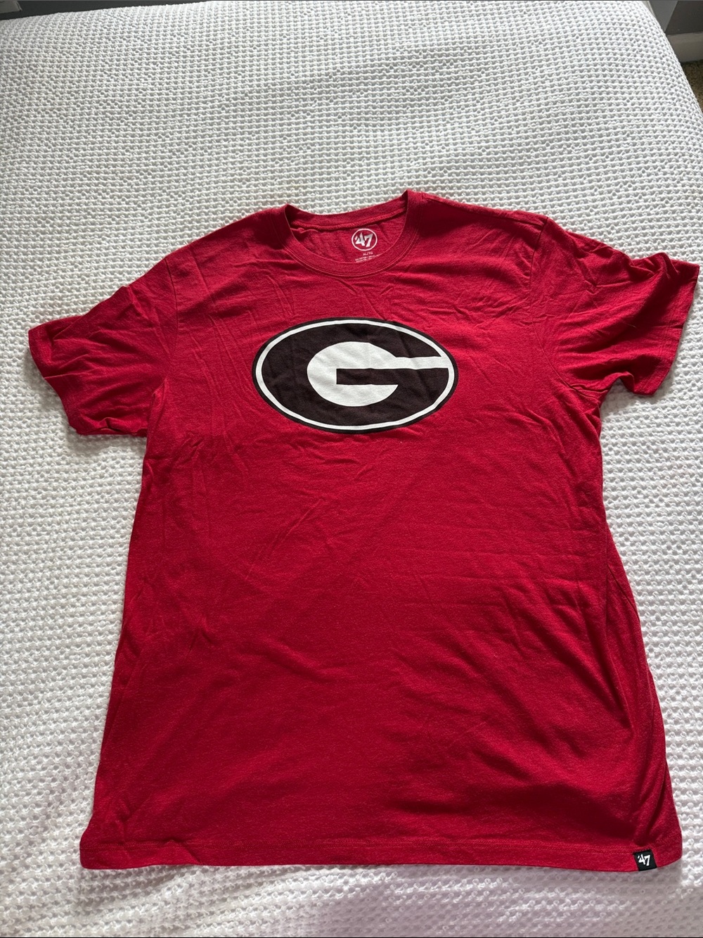 '47 Georgia Bulldogs Red Short-Sleeve Logo Tee